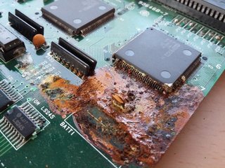 CPS2電池破裂後