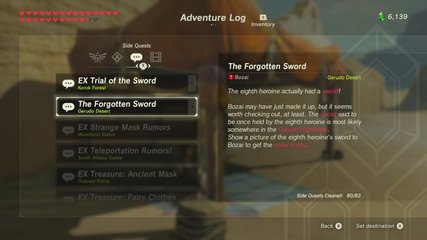 The Forgotten Sword