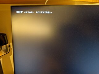 DHCP error