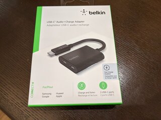 USB-C Audio+Charger Adapter