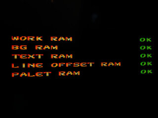RAMテストは全パス