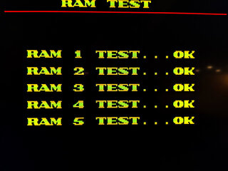 RAMテストはテストはOK