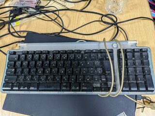 発見されたMac用のUSBキーボード