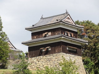 上田城跡公園の櫓